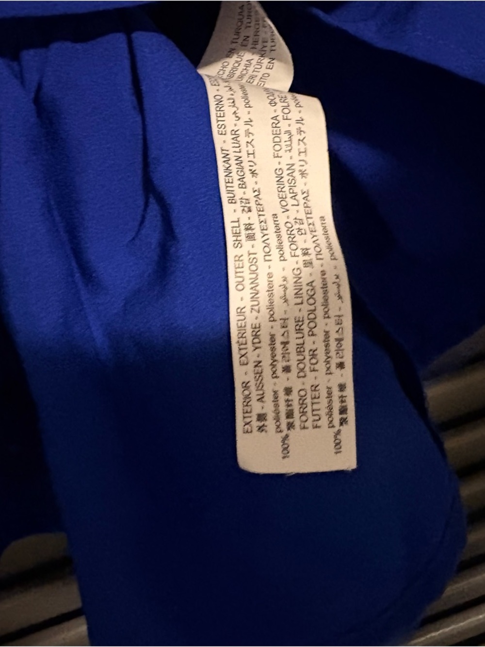 Zara Cobalt Blue Ruffle Top - Picture 3 of 7